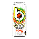 Energy Drink, Peach Mango Flavor, 12pk 16 oz Can